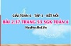 Bài 2.37 SGK Toán 6 tập 1 Kết nối tri thức
